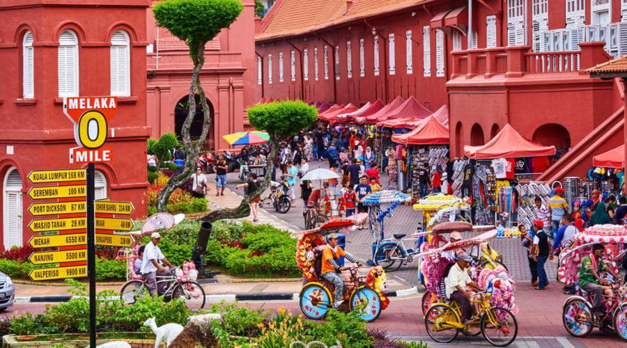 Mest populære leiebiltilbud i Malacca